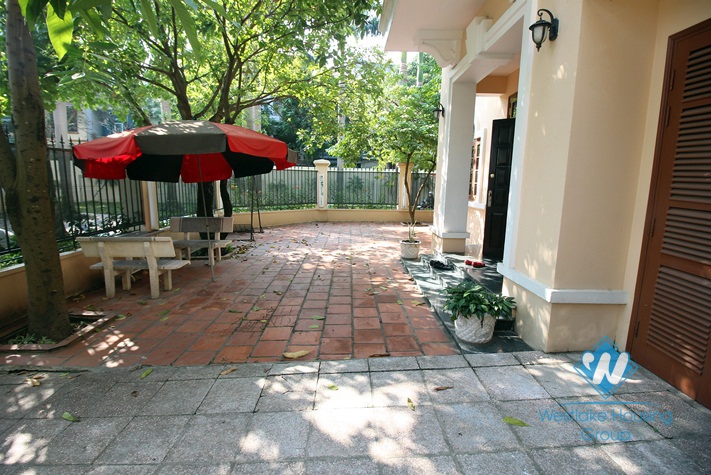 Lovely villa for rent in Ciputra, Tay Ho